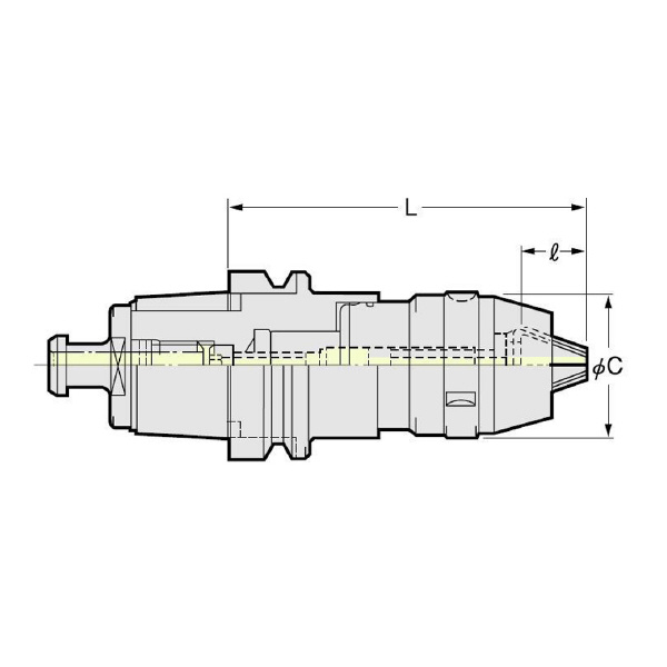 （株）日研工作所 NC用ドリルチャック NC-NPU ＮＣ用ドリルチャック NC5-46-NPU8-100