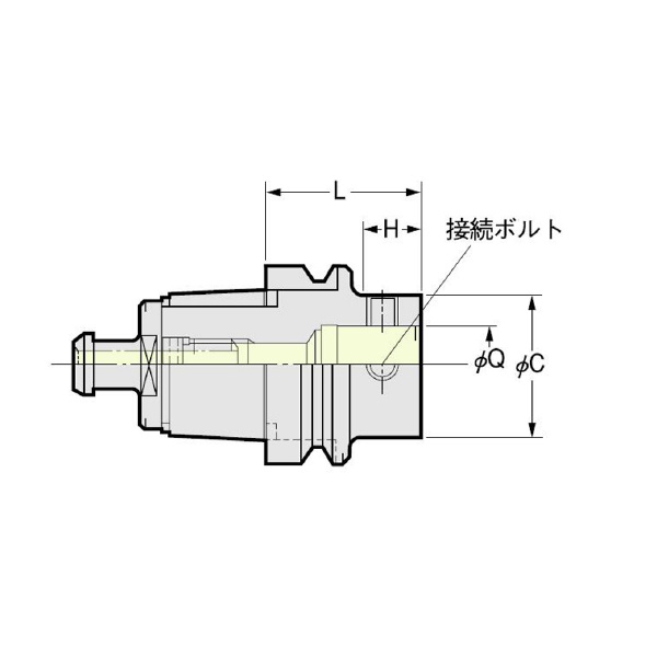 （株）日研工作所 ボーリング用ベースホルダ NC-Q ボーリング用ベースホルダ NC5-63-Q26-140