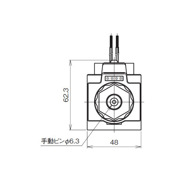 ダイキン工業（株） 電磁操作弁 KSO-G02-8CA 電磁操作弁 KSO-G02-8CA-30-L