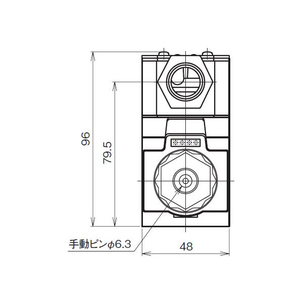 ダイキン工業（株） 電磁操作弁 KSO-G02-4CE 電磁操作弁 KSO-G02-4CE-30