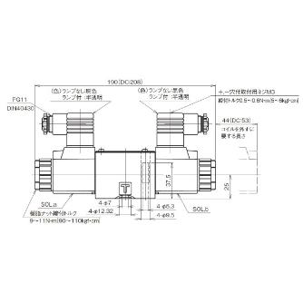 ダイキン工業（株） 電磁操作弁 KSO-G02-66CP 電磁操作弁 KSO-G02-66CP-30-N-CL