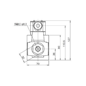 ダイキン工業（株） 電磁操作弁 KSO-G03-4CR 電磁操作弁 KSO-G03-4CR-20-8