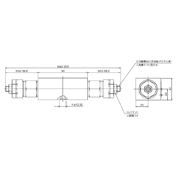 ダイキン工業（株） モジュラースタック形ブレーキ弁 MB モジュラースタック形ブレーキ弁 MB-02W-1-65