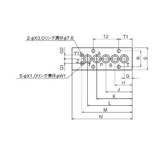 ダイキン工業（株） 電磁パイロット切換弁 MEP 電磁パイロット切換弁 MEP12A1CNXW-60