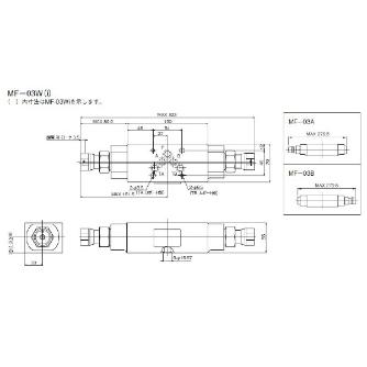 ダイキン工業（株） モジュラースタック形流量調整弁 MF モジュラースタック形流量調整弁 MF-03AI-45