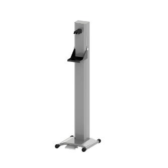 ミヅシマ工業（株） アルコールフットスタンド ハイタイプ 395-0210 アルコールフットスタンド　ハイタイプ 395-0210