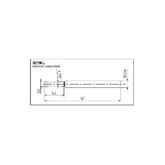 オーエスジー（株） 高硬度鋼用DUROREYコート底刃付き超硬スレッドミル AT 高硬度鋼用底刃付きスレッドミル AT-2 MG 11.61X30.6 RC14-INT