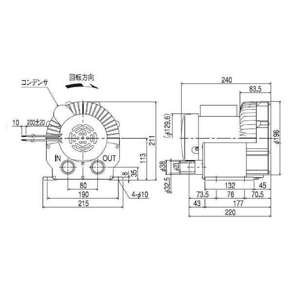 ＳＤＧ（株） ガストブロア U2V ガストブロア U2V-20S