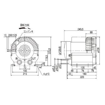 ＳＤＧ（株） ガストブロア U2V ガストブロア U2V-30S