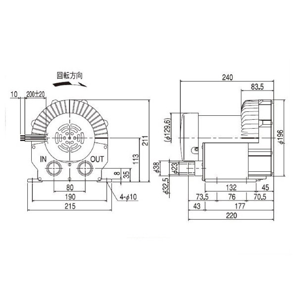 ＳＤＧ（株） ガストブロア U2V ガストブロア U2V-20T