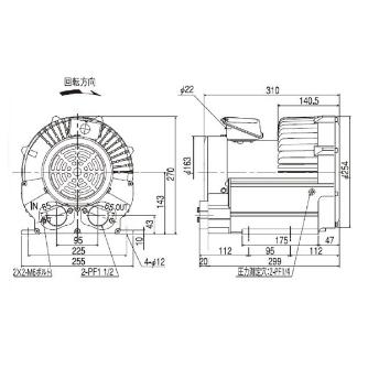 ＳＤＧ（株） ガストブロア U2V ガストブロア U2V-70T