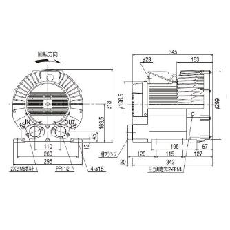 ＳＤＧ（株） ガストブロア U2V ガストブロア U2V-150