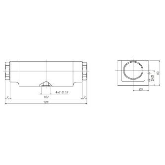 ダイキン工業（株） モジュラースタック形パイロットチェック弁 MP モジュラースタック形パイロットチェック弁 MP-02W-20-60