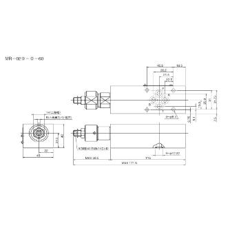 ダイキン工業（株） モジュラースタック形リリーフ弁 MR モジュラースタック形リリーフ弁 MR-02A-1-60