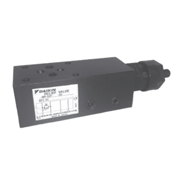 ダイキン工業（株） モジュラースタック形リリーフ弁 MR モジュラースタック形リリーフ弁 MR-02P-1-55-T
