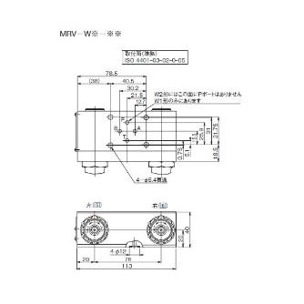 ダイキン工業（株） 直動形リリーフ弁 リモートコントロール用 MRV-W 直動形リリーフ弁　リモートコントロール用 MRV-W1-55-10