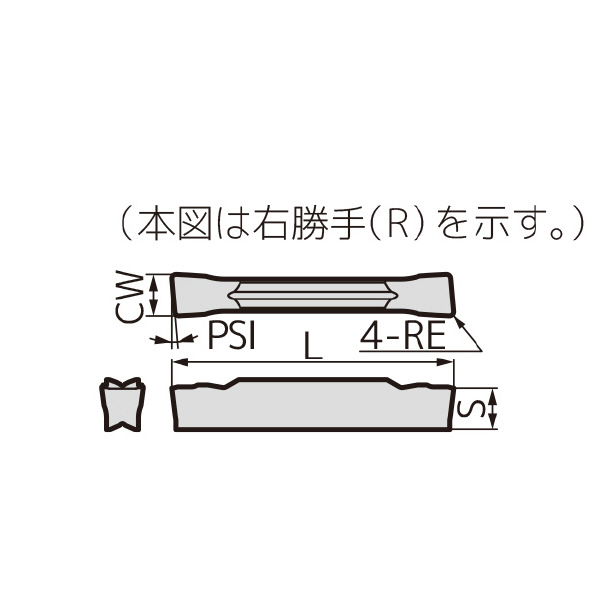 住友電気工業（株） SEC－溝入れバイト インサート GCMR-CG ＳＥＣ－溝入れバイト　インサート GCMR2002-CG-05 AC5025S