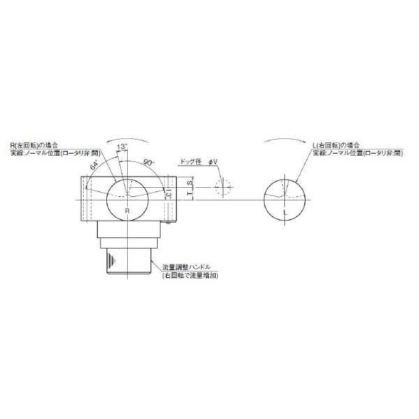 ダイキン工業（株） デセラレーション付絞り弁 SFD-G デセラレーション付絞り弁 SFD-G03R-10