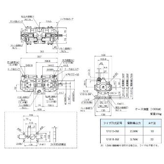 ダイキン工業（株） ピストンポンプ V ピストンポンプ V1515A11R-95