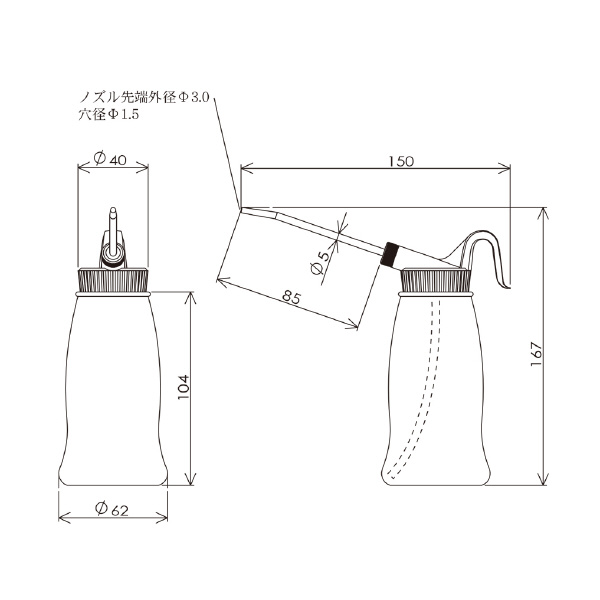 （株）フルプラ ジェットオイラー ジェットオイラー 3011 ｲｴﾛｰ