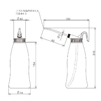 （株）フルプラ ジェットオイラー ジェットオイラー 3013 ﾚｯﾄﾞ