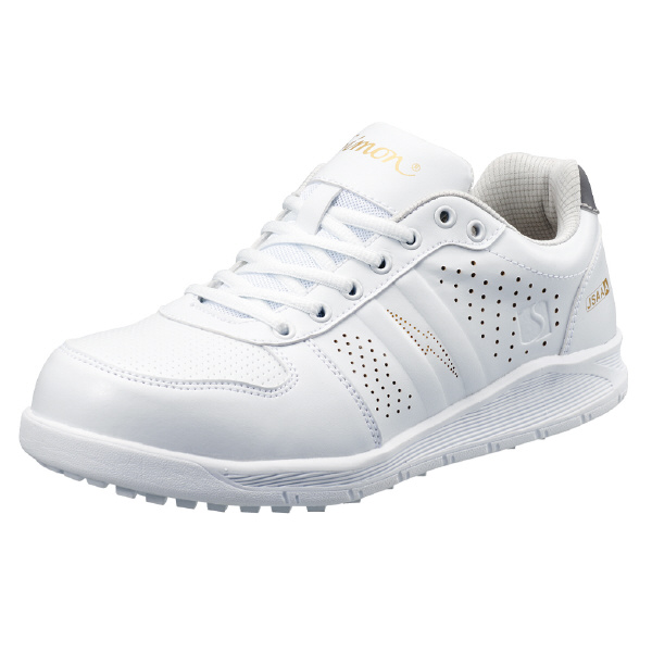 （株）シモン JSAA安全靴 NS611白静電 ＪＳＡＡ安全靴 NS611ｼﾛｾｲﾃﾞﾝ 260