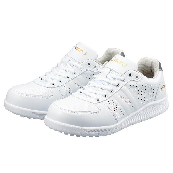 （株）シモン JSAA安全靴 NS611白静電 ＪＳＡＡ安全靴 NS611ｼﾛｾｲﾃﾞﾝ 260