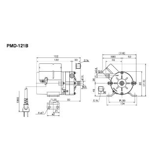 三相電機（株） マグネットポンプ PMD マグネットポンプ PMD-121B6B1