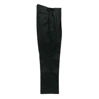 日新被服（株） 女子脇ゴムツータックスラックス 5100-52 女子脇ゴムツータックスラックス 5100-52-L ﾗｲﾄﾌﾞﾗｯｸ