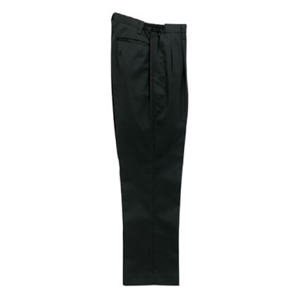 日新被服（株） 女子脇ゴムツータックスラックス 5100-52 女子脇ゴムツータックスラックス 5100-52-LL ﾗｲﾄﾌﾞﾗｯｸ