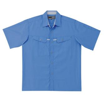 日新被服（株） 半袖シャツ 5103-29 半袖シャツ 5103-29-S ﾗｲﾄﾌﾞﾙｰ