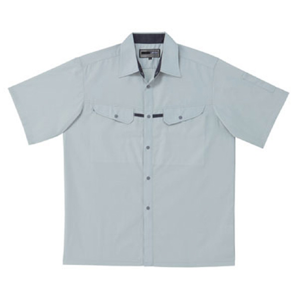 日新被服（株） 半袖シャツ 5103-40 半袖シャツ 5103-40-L ｼﾙﾊﾞｰ