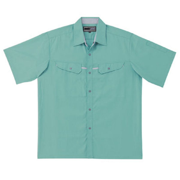 日新被服（株） 半袖シャツ 5103-48 半袖シャツ 5103-48-S ﾗｲﾄｸﾞﾘﾝ