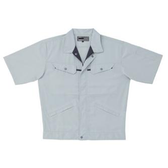 日新被服（株） 半袖ジャンパー 5105-40 半袖ジャンパー 5105-40-S ｼﾙﾊﾞｰ