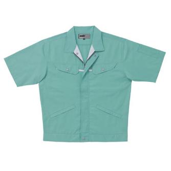 日新被服（株） 半袖ジャンパー 5105-48 半袖ジャンパー 5105-48-BIG ﾗｲﾄｸﾞﾘﾝ