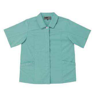 日新被服（株） 半袖スモック 5137-48 半袖スモック 5137-48-S ﾗｲﾄｸﾞﾘﾝ