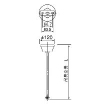 パナソニック（株）　電材 誘導灯用吊具 点滅・誘導音付用 FP