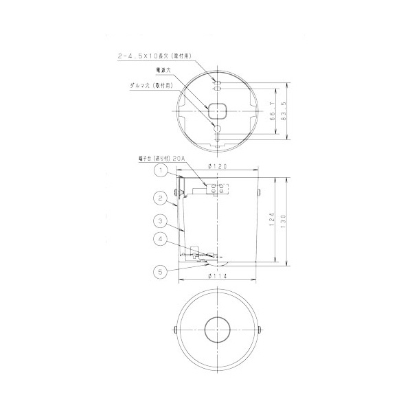 パナソニック（株）　電材 LED非常用照明器具(電源別置型) NNF ＬＥＤ非常用照明器具（電源別置型） NNFB87009