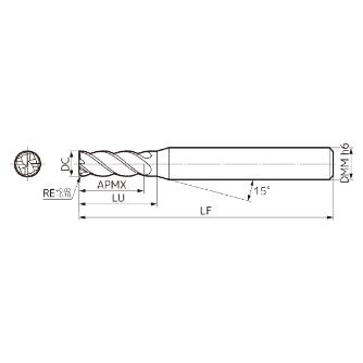 住友電気工業（株） ZXコート UP MILL ラジアス SSUP4000ZX-R ＺＸコート　ＵＰ　ＭＩＬＬ　ラジアス SSUP4030ZX-R05 ACZ50M