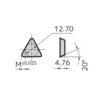 住友電気工業（株） スミダイヤ カッタチップ NF-TEEN スミダイヤ　カッタチップ NF-TEEN43R DA2200