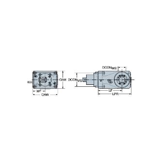 サンドビック（株） クランピングユニット 【E】 C4-DNI クランピングユニット　【Ｅ】 C4-DNI-BT65A-E