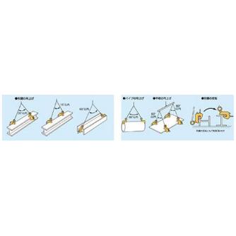 （株）スーパーツール 横吊クランプ HLC 横吊クランプ HLC2H