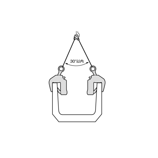 （株）スーパーツール コンクリート吊クランプ SKC コンクリート吊クランプ SKC150