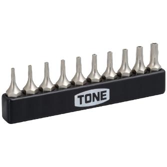 ＴＯＮＥ（株） T型トルクスビットセット(いじり防止タイプ) BTTH Ｔ型トルクスビットセット BTTH10S