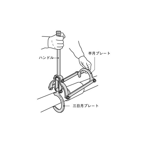 （株）スーパーツール スーパーパイラー(塩ビ管連結工具) A スーパーパイラー A3