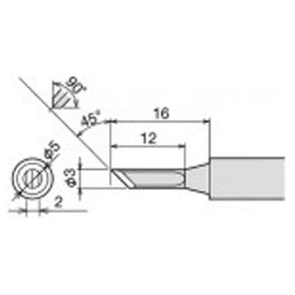 太洋電機産業（株） 交換こて先 PX-60RT 交換こて先 PX-60RT-3K