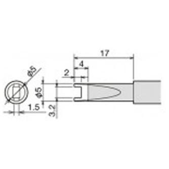 太洋電機産業（株） 交換こて先 PX-60RT 交換こて先 PX-60RT-R