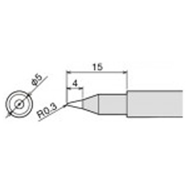 太洋電機産業（株） 交換こて先 PX-60RT 交換こて先 PX-60RT-S4