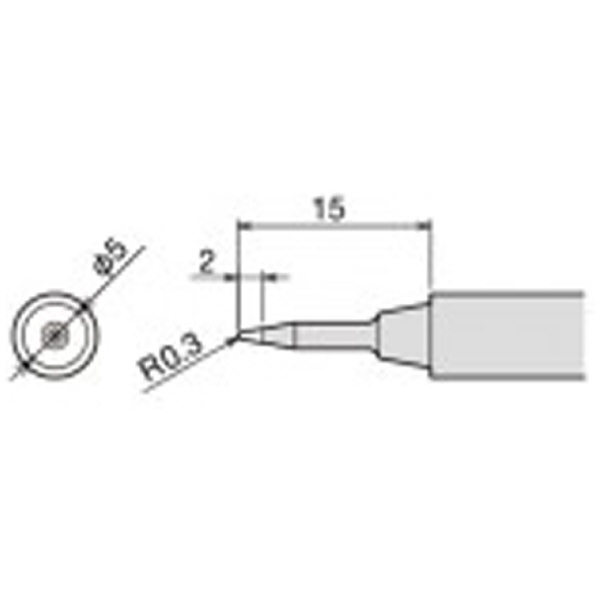 太洋電機産業（株） 交換こて先 PX-60RT 交換こて先 PX-60RT-SB2