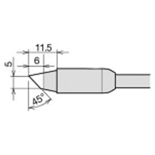 太洋電機産業（株） 交換こて先 RX-85HRT 交換こて先 RX-85HRT-5BC